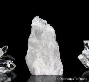 White Azeztulite Altar Stone Synergy 12 Crystal