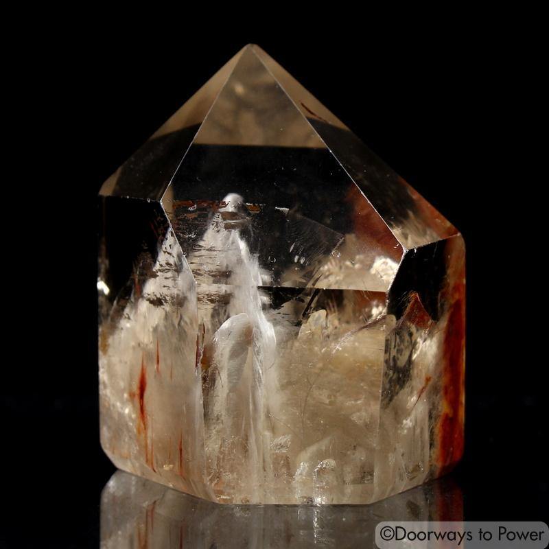 Angel Phantom Amphibole Manifestation Quartz Isis Crystal Point