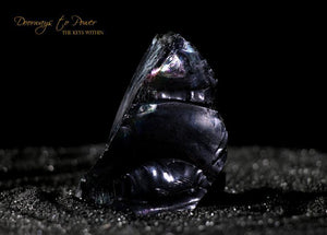 Black Iridium Andara Crystal Glass for Sale