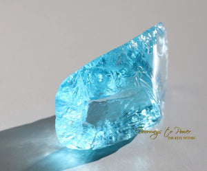Blue Prism of Lyra Andara Crystal 7th Density