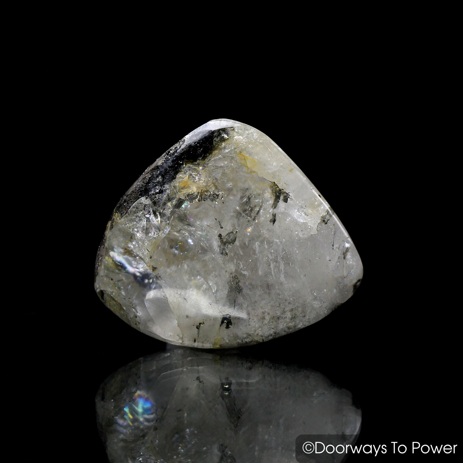 Azozeo™ Phenacite Crystal Brazil (Very Rare) Polished Synergy 12 Stone