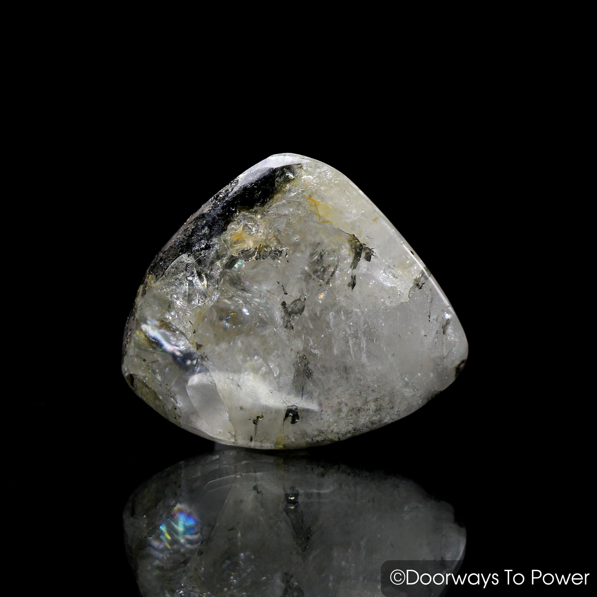 Azozeo™ Phenacite Crystal Brazil (Very Rare) Polished Synergy 12 Stone