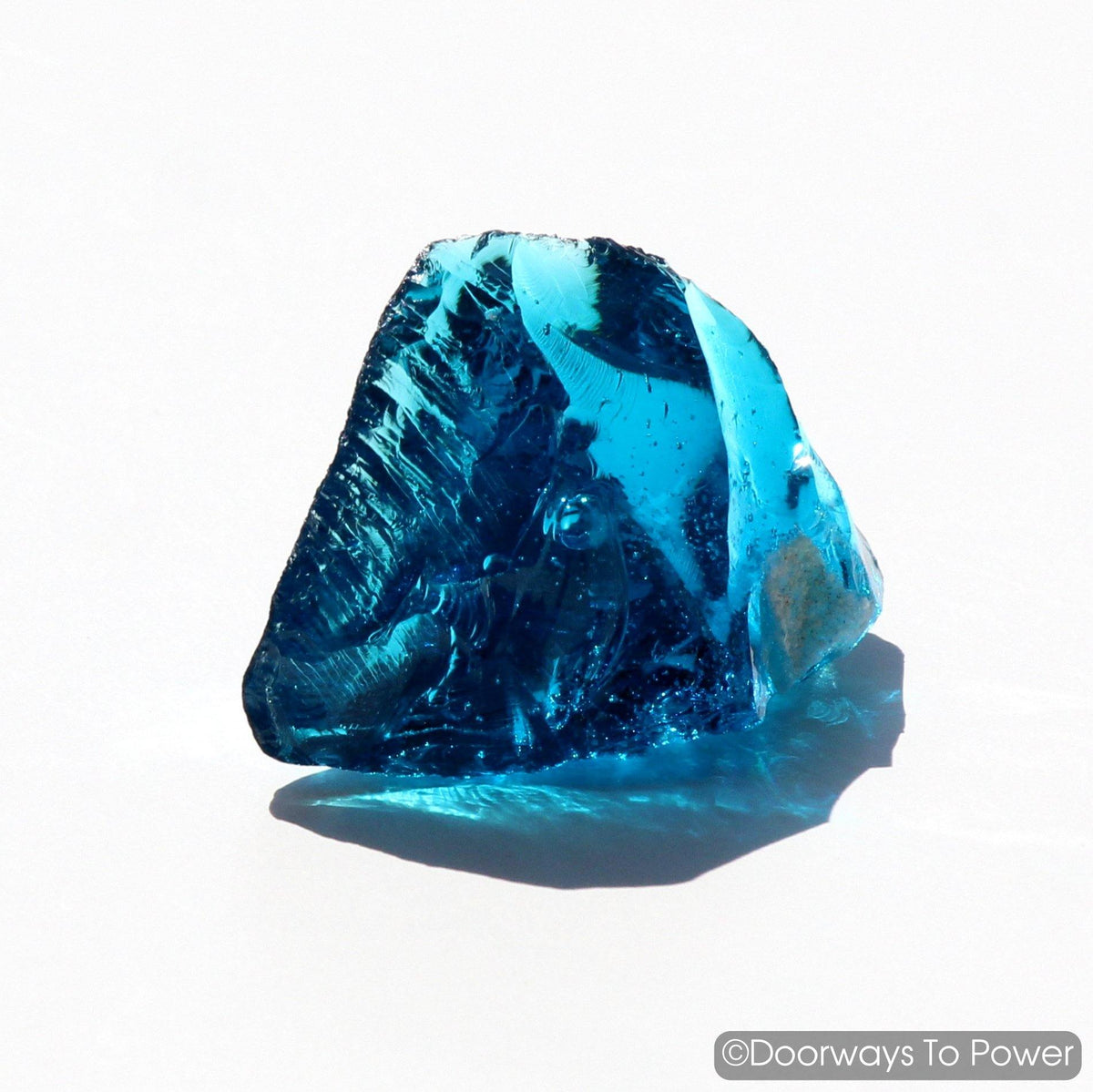 Electric Blue Atlantean Andara Crystal 'Pleiadian Emissaries of the Light'