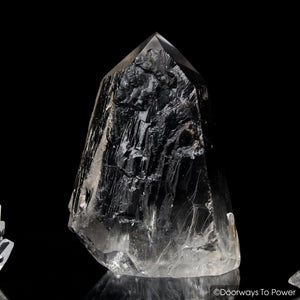 Lemurian Quartz Crystal 'Light Language' 9D Energy Gateway