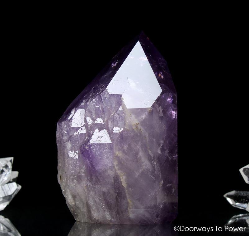 John of God Amethyst Lightbrary Quartz Devic Temple Master Record Keeper Crystal