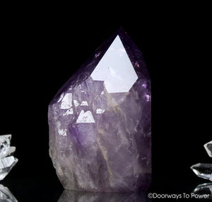 John of God Amethyst Lightbrary Quartz Devic Temple Master Record Keeper Crystal