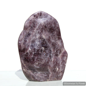 Purple Angelite Crystal 'Violet Aura' Ascension Stone Altar Stone