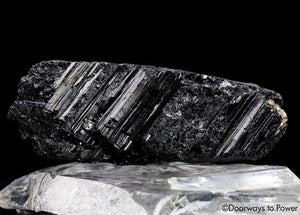Black Tourmaline Crystal Protection Stone