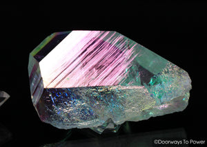Angel Aura Lemurian Seed Quartz Meditation Crystal 