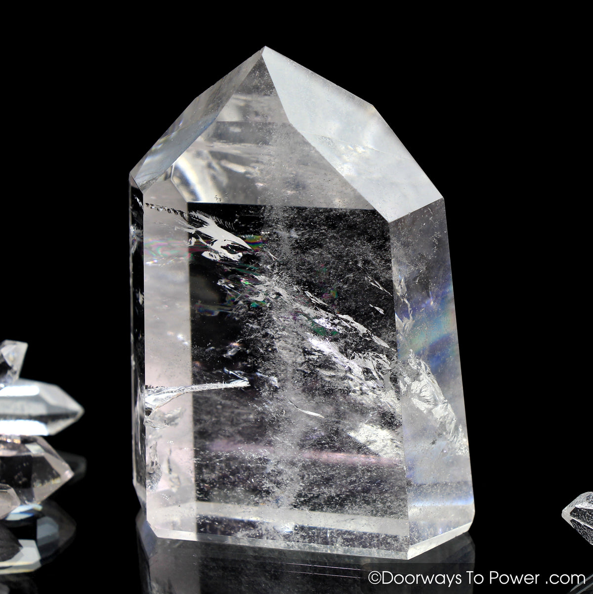 John of God Crystal w/ Channeling & Rainbows 'Layers & Veils'