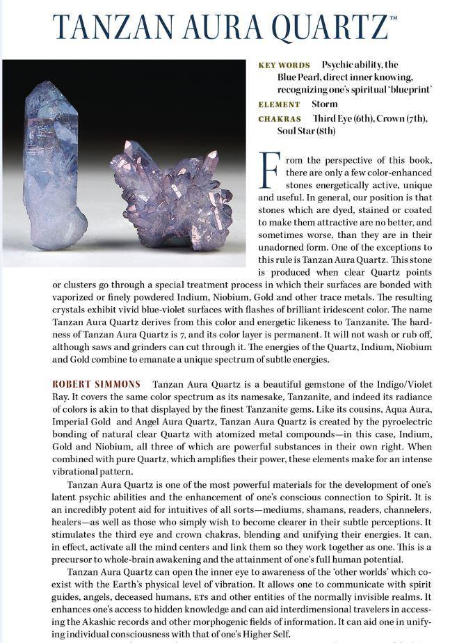 Tanzan Aura Metaphysical Properties