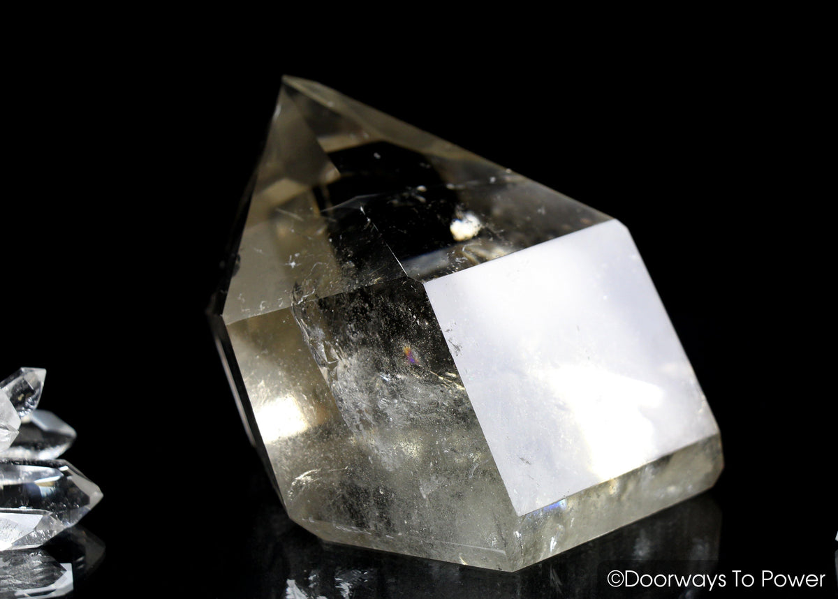 John of God Citrine Quartz Crystal