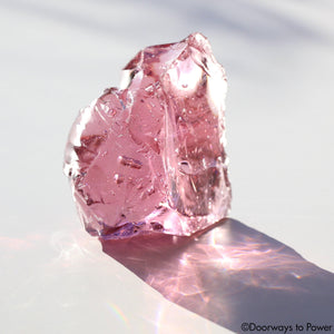 Pink Andara Crystal Glass 