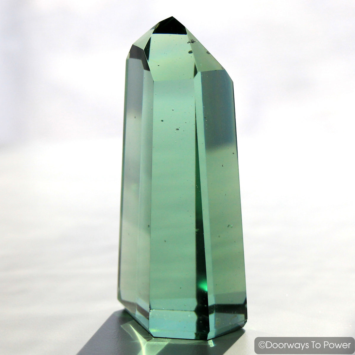 John of God Green Obsidian Crystal Dow