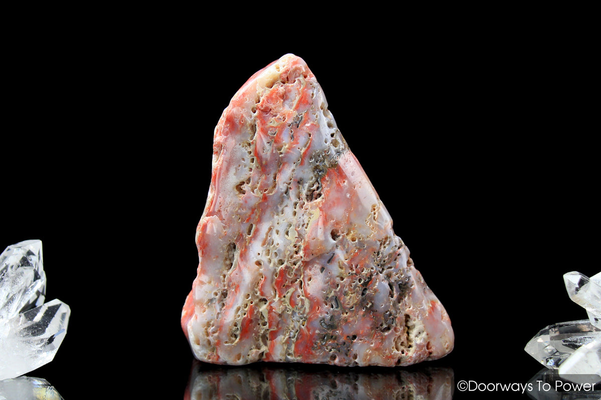 Cinnazez Azeztulite Altar Stone Polished & Azozeo Super Activated