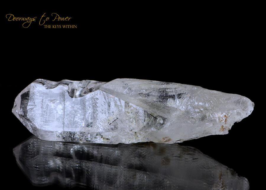 Sirius Quartz Crystal Skull Wand Talisman 