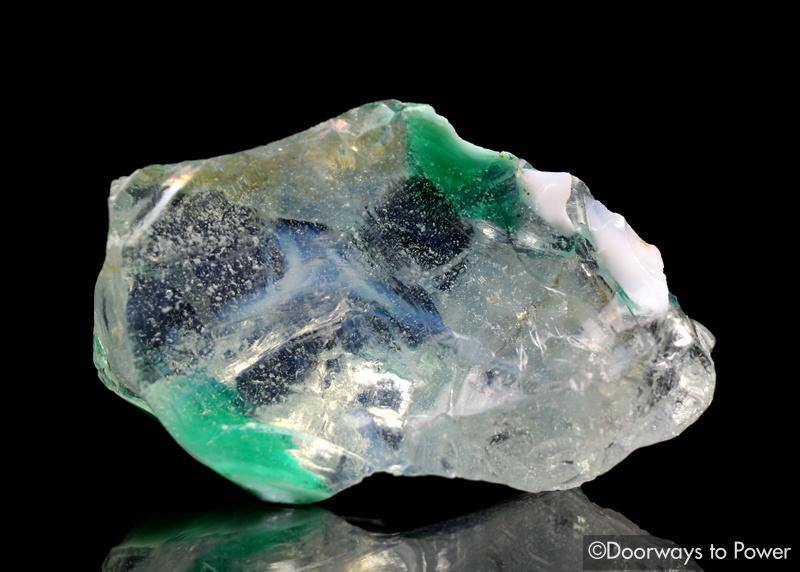 Angel Aura Opal & Cyan Angeles Andara Crystal '144 Beacon'