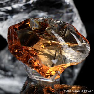 Lemurian Etherium Gold Monatomic Andara Crystal Mt Shasta