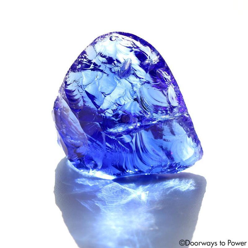 Majestic Elestial Starlight Sapphire Andara Crystal \ OverSoul \ Sixth Density Light