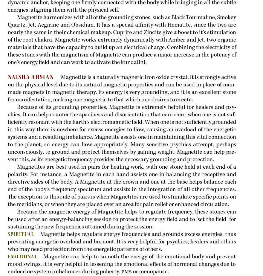Magnetite Properties