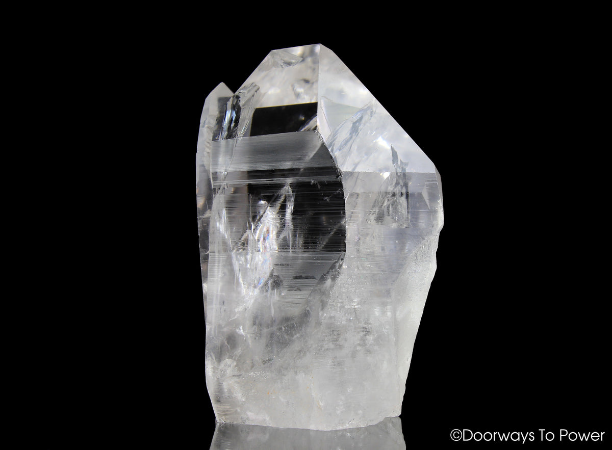 Lemurian Seed Pleiadian Starbrary Tantric Twin Record Keeper Crystal Point 'Museum Quality'