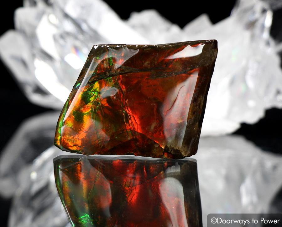 Ammolite Cabochon Gem Crystal