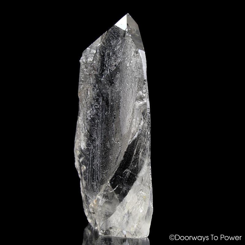 Lemurian Quartz Crystal Lightbrary 'Light Language' 9D Energy Gateway