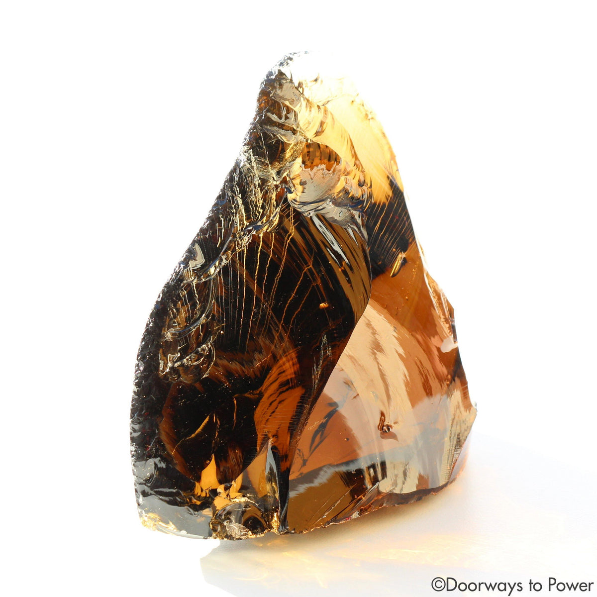 Smoky Earth Shaman Brown Andara Crystal 'Neith, the Divine Mother”