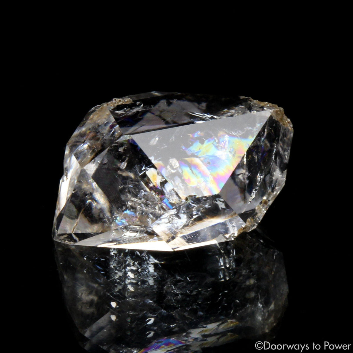 Herkimer Diamond DT with Record Keepers & Rainbows A+++