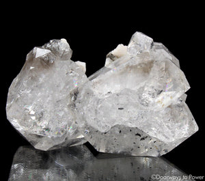 Herkimer Diamond Double Terminated Record Keeper