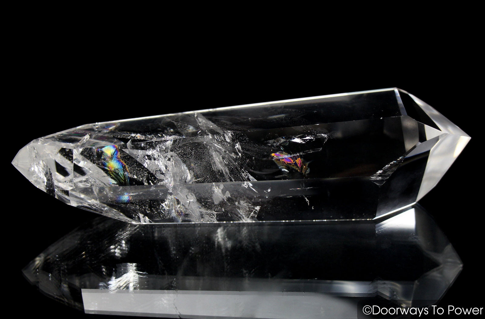 John of God Quartz Wand & Dow Master Crystal 'SPECTRUM'