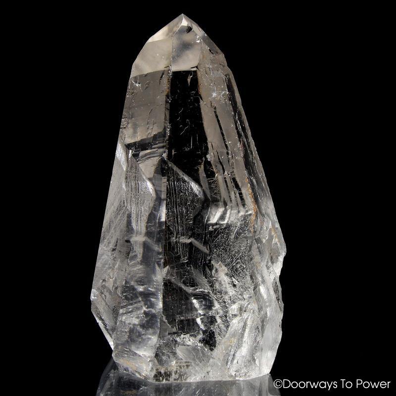 Lemurian Quartz Crystal Lightbrary 'Light Language' 9D Energy Gateway