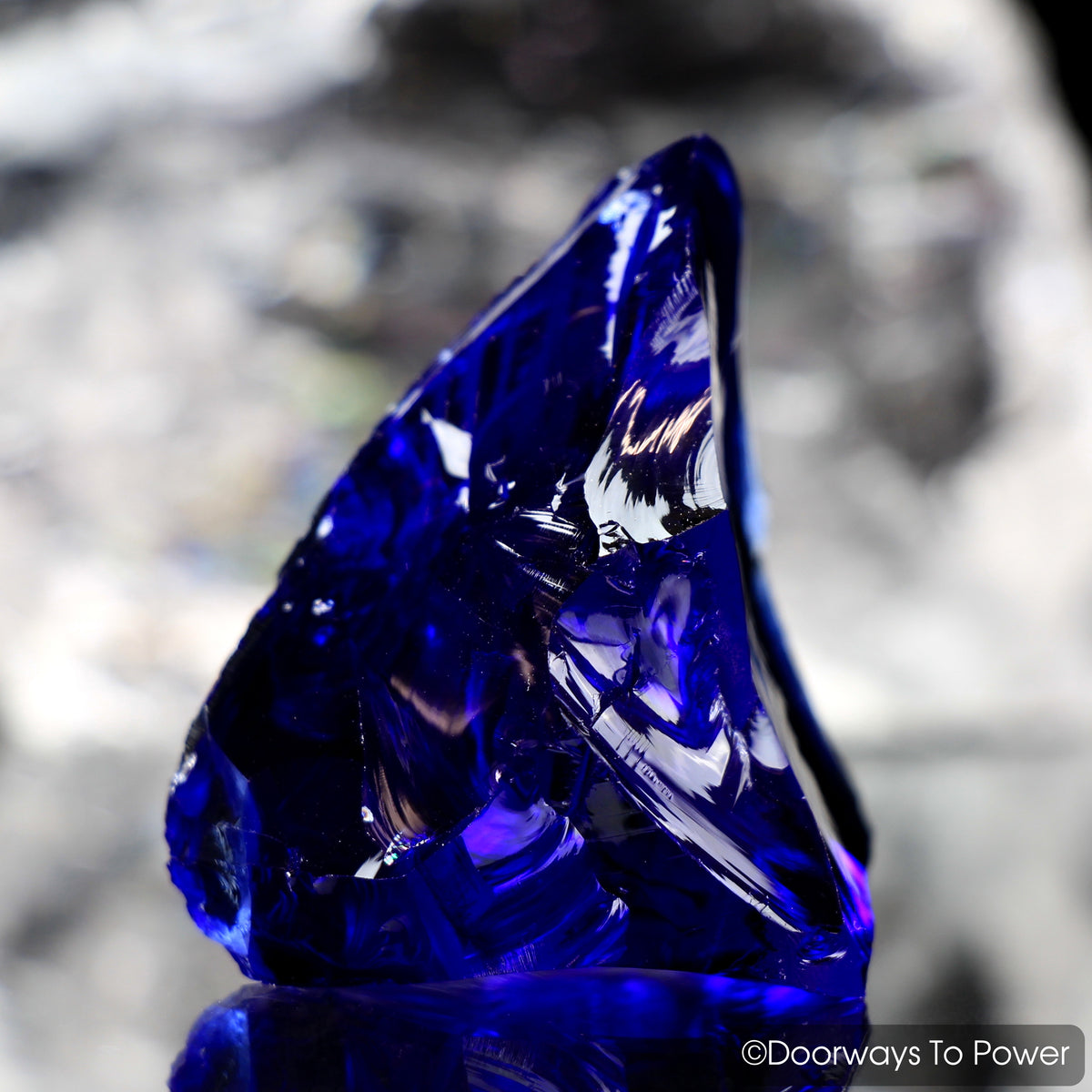 Tanzanite Fire Monatomic Andara Crystal w/ Record Keeper Lady Nellie Andaras