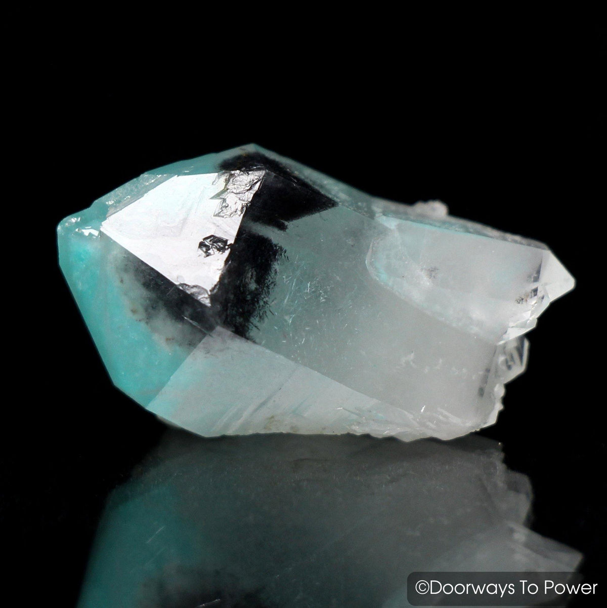 Ajoite Phantom Quartz Crystal Messina, South Africa