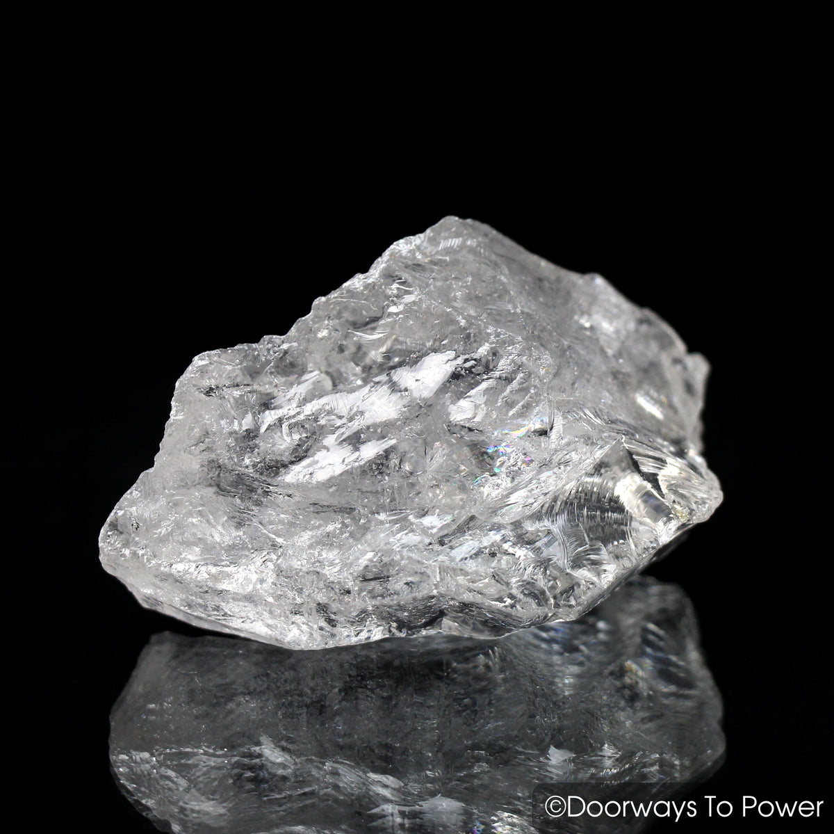 Satyaloka Clear Azeztulite Quartz Crystal Synergy 12 Stone