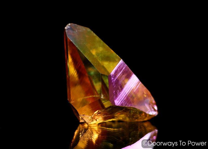 Golden Aura Lemurian Seed Isis Crystal Record Keeper 1a