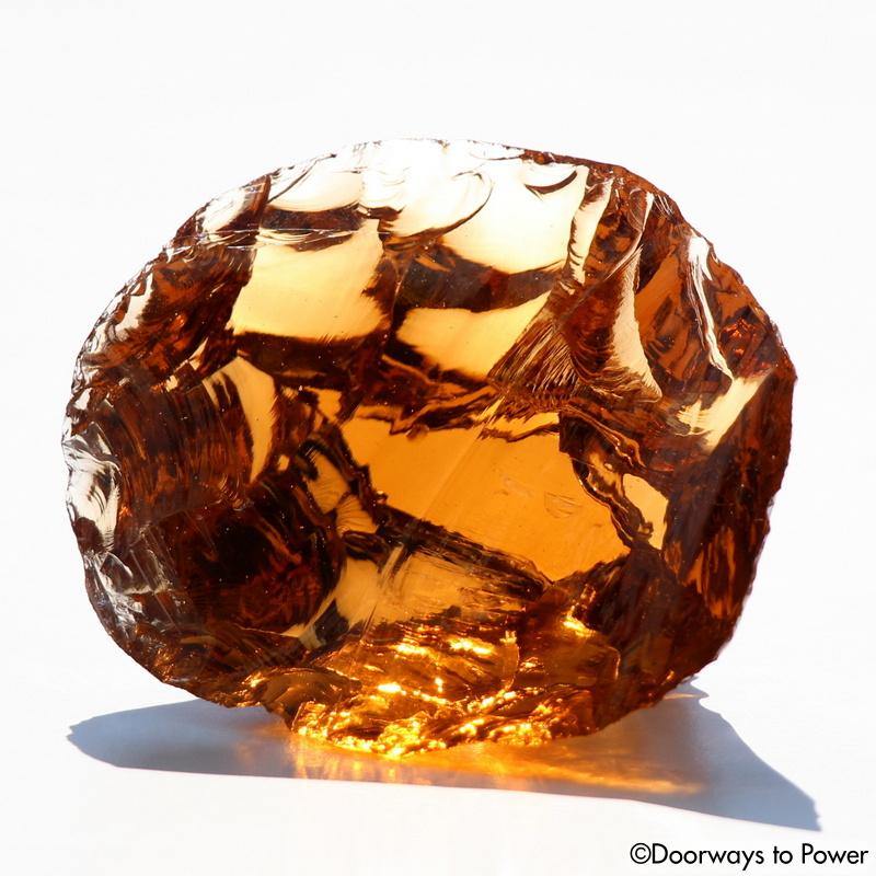 Lemurian Etherium Gold Andara Crystal 'Light Essence'