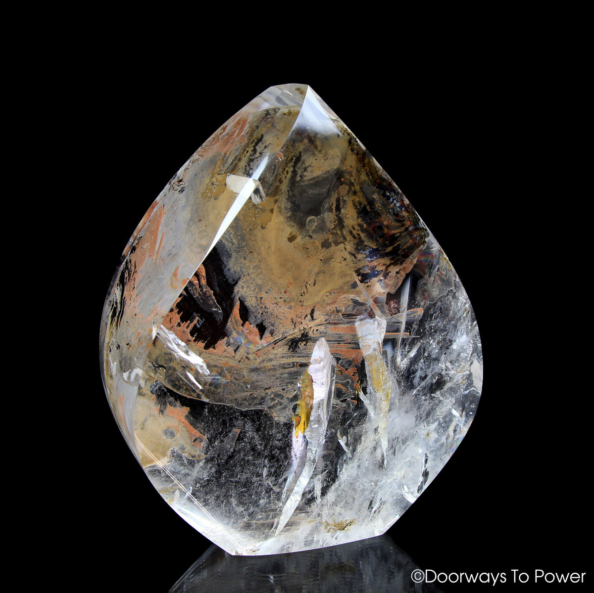 John of God Casa Crystal Sculpture 'Spiritual Alchemist'  Rare