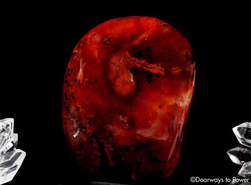 Carnelian Crystal Altar Stone 'Vitality & Energy'