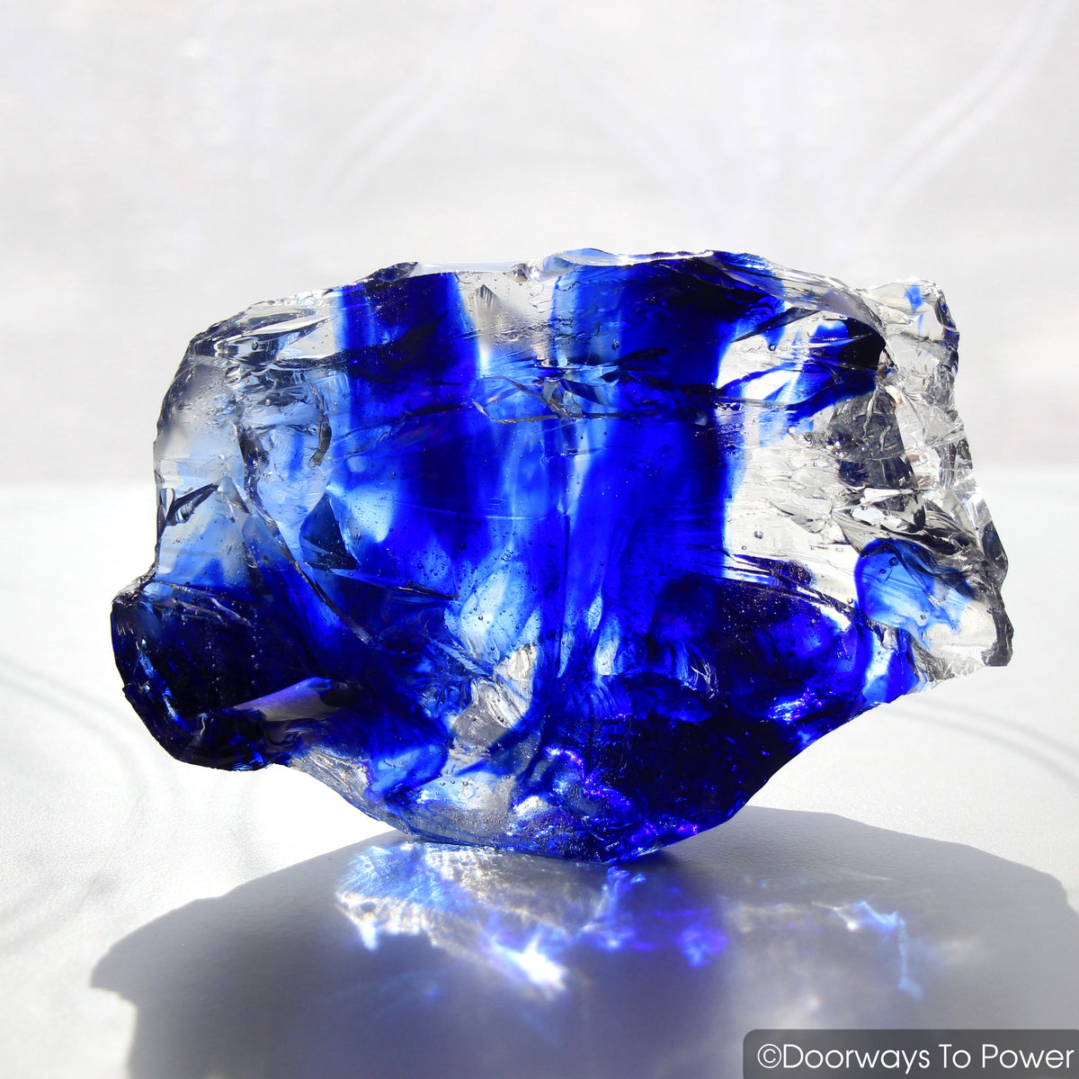 Tanzanite Fire & Elestial Starlight Monatomic Andara Crystal 'ARCTURIAN STAR-SHIP' 5D