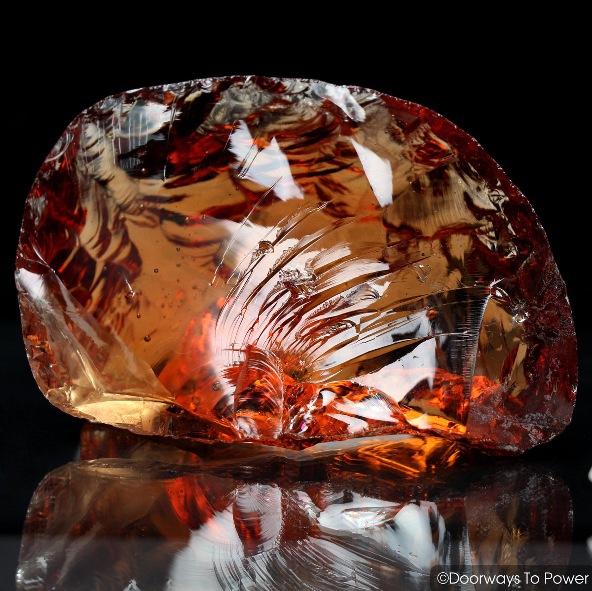 Lemurian Sunrise Andara Crystal MT Shasta