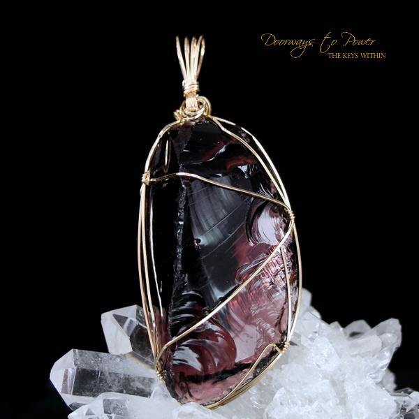 Power of Kings Andara Crystal Pendant 14k