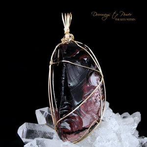 Power of Kings Andara Crystal Pendant 14k