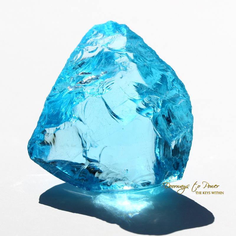 Blue Prism of Lyra Andara Crystal 7th Density