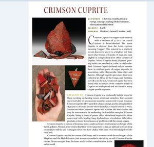 Crimson Cuprite Metaphysical Properties