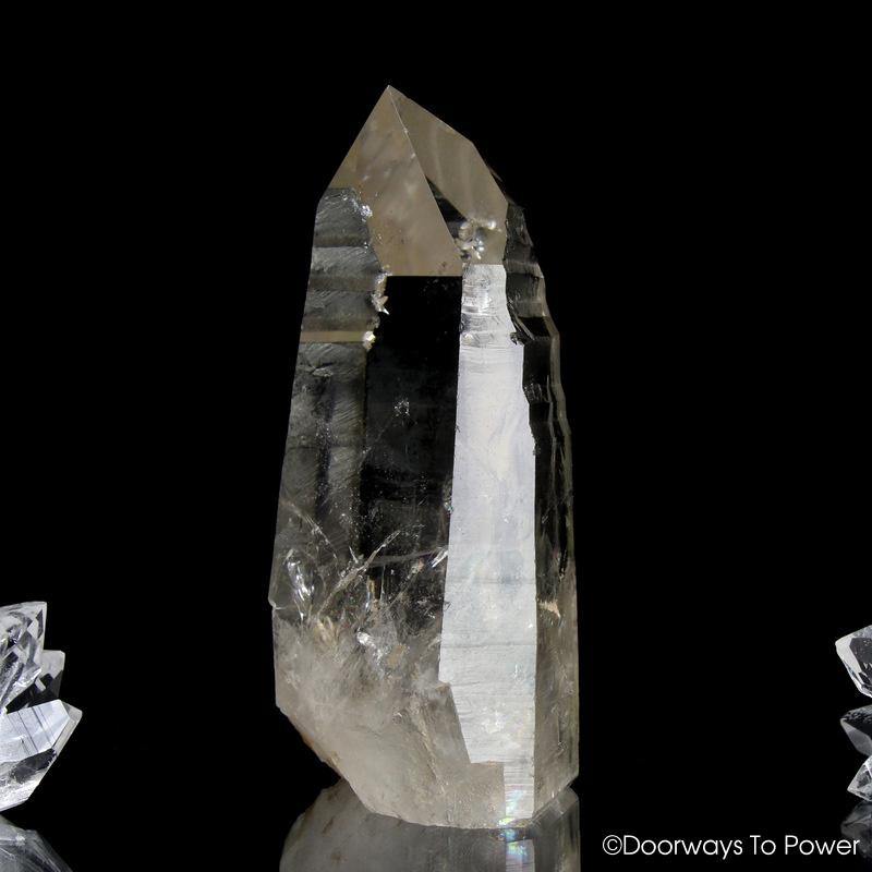 Golden Lemurian Seed Record Keeper Crystal & Pleiadian Starbrary