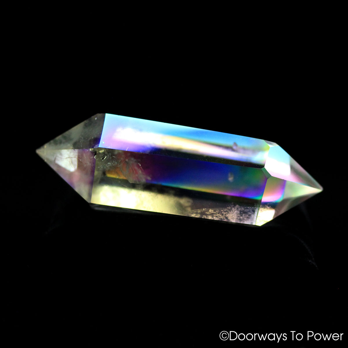 McEarl Quartz Arkansas Angel Aura Crystal Double Terminated