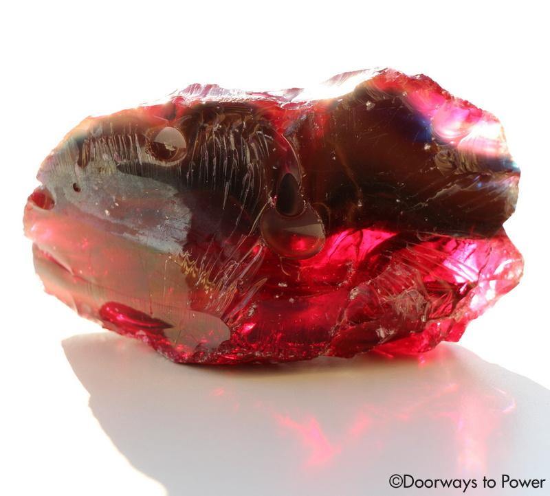 Bi Color VENUS (IAN) Pink & King Solomon Andara Crystal 'Ultra Rare'