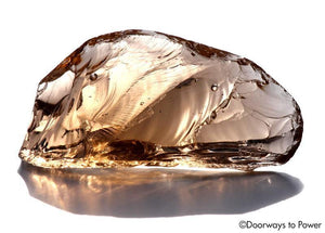 Lemurian Etherium Gold Andara Crystal