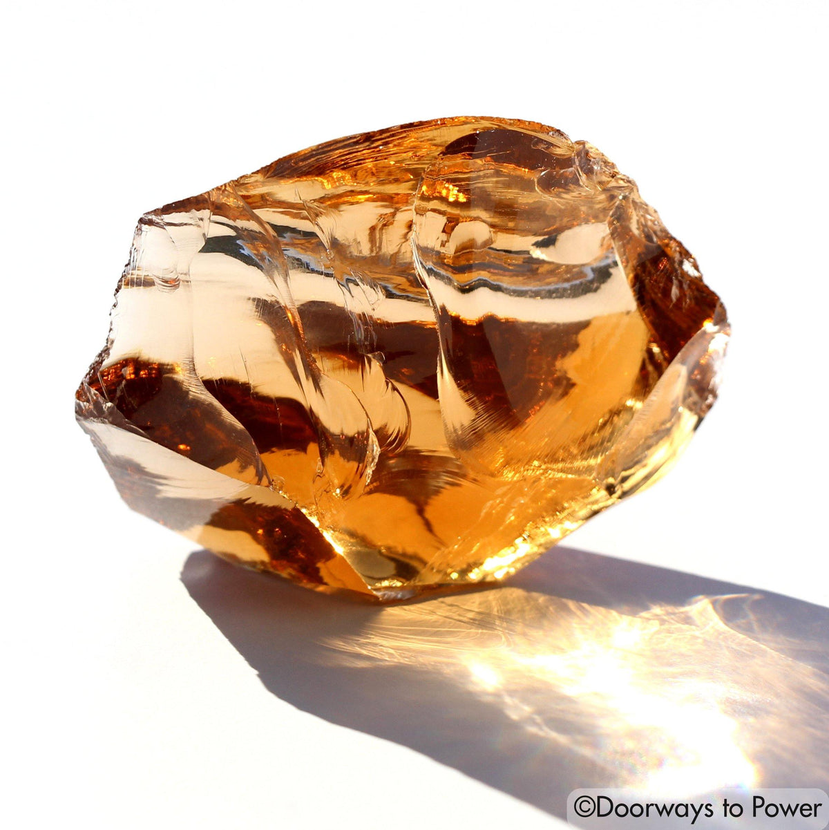 Lemurian Etherium Gold Andara Crystal 'Light Essence'